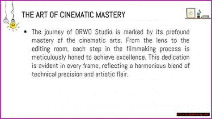 A Journey Into Cinematic Excellence