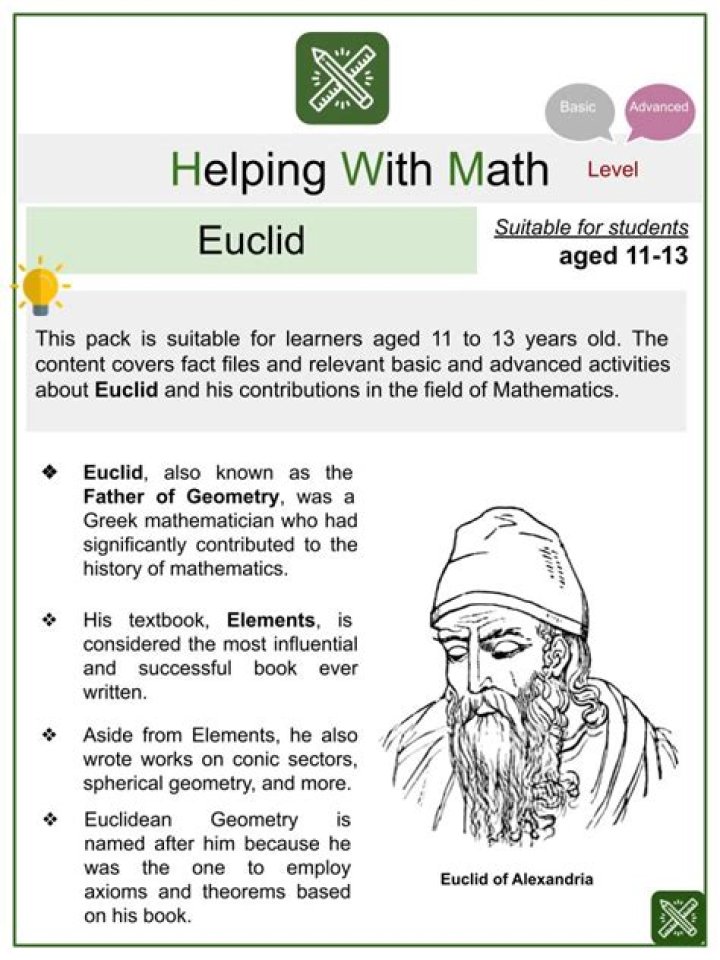 A Pioneer In The Field Of Mathematics