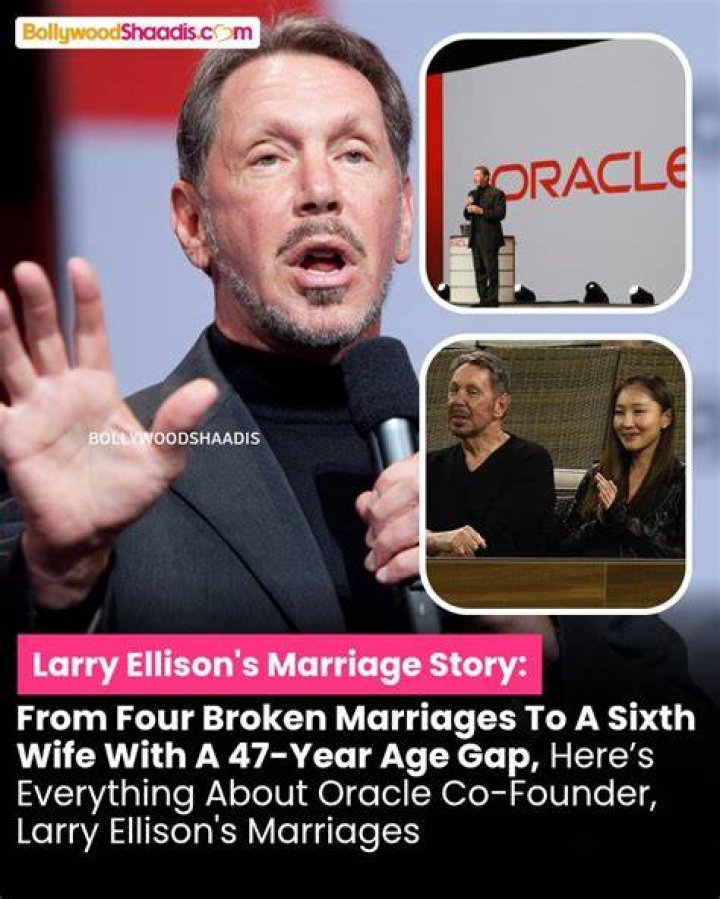 Discover The Untold Stories Behind Larry Ellison's Marriages