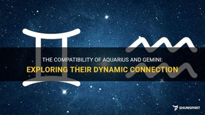 Exploring The Dynamic Connection: Aries Gemini Compatibility