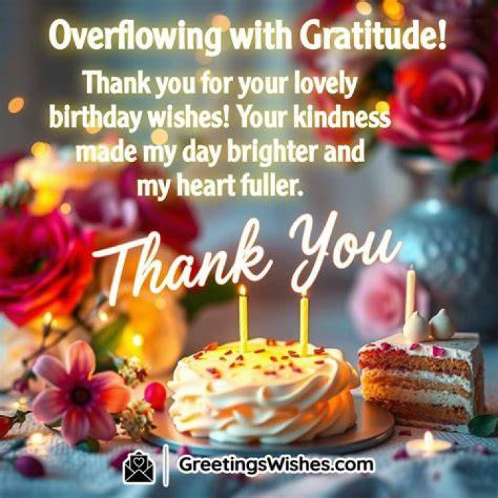Expressing Gratitude For Birthday Wishes: A Heartfelt Thank You