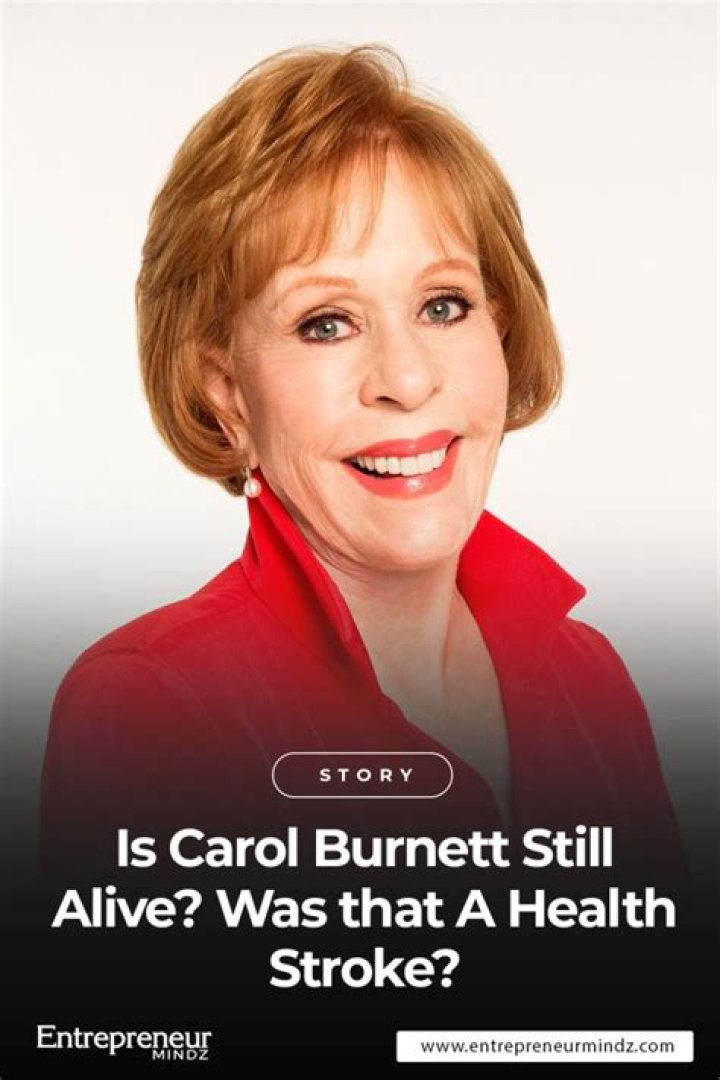Is TV Icon Carol Burnett Still Alive Today?