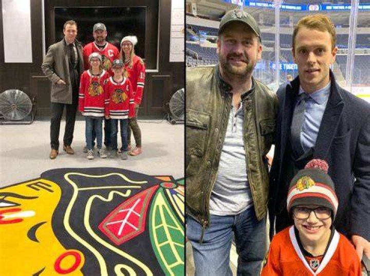 Jonathan Toews' Parents Meet Andree