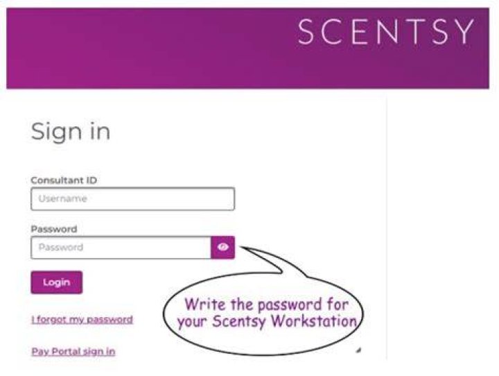 Scentsy Consultant Sign In