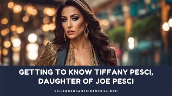The Life And Career Of Actress Tiffany Pesci