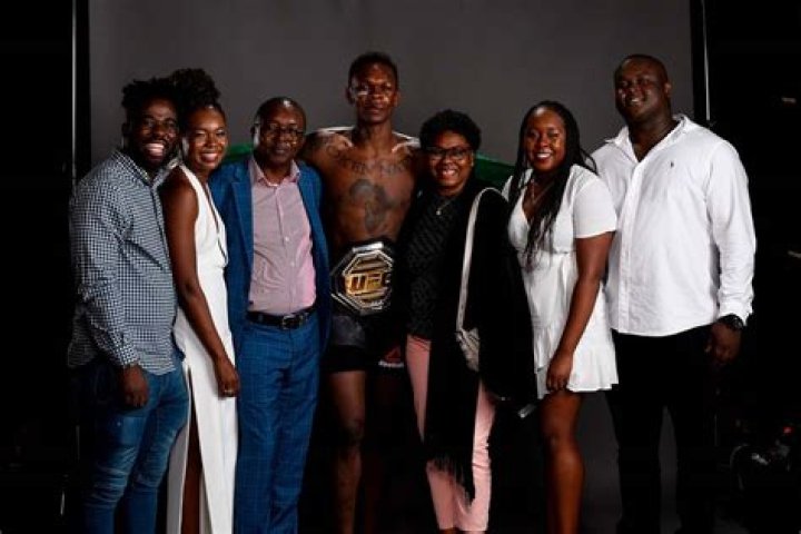 Unveiling The Inspiring Family Behind Israel Adesanya's Success