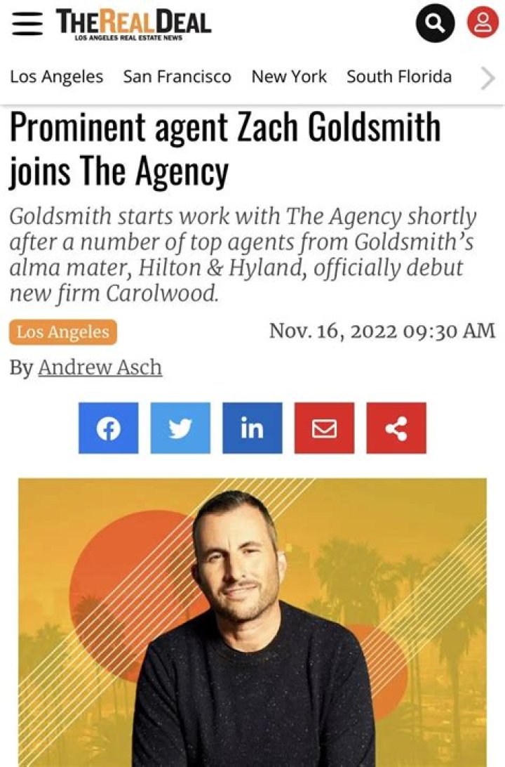 Zach Goldsmith's Beverly Hills Purchase: Uncovering The Hidden Truths